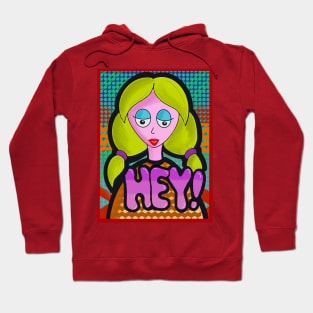 HEY GIRL! ORIGINAL ART Coffee Mugs T-Shirts Stickers Hoodie